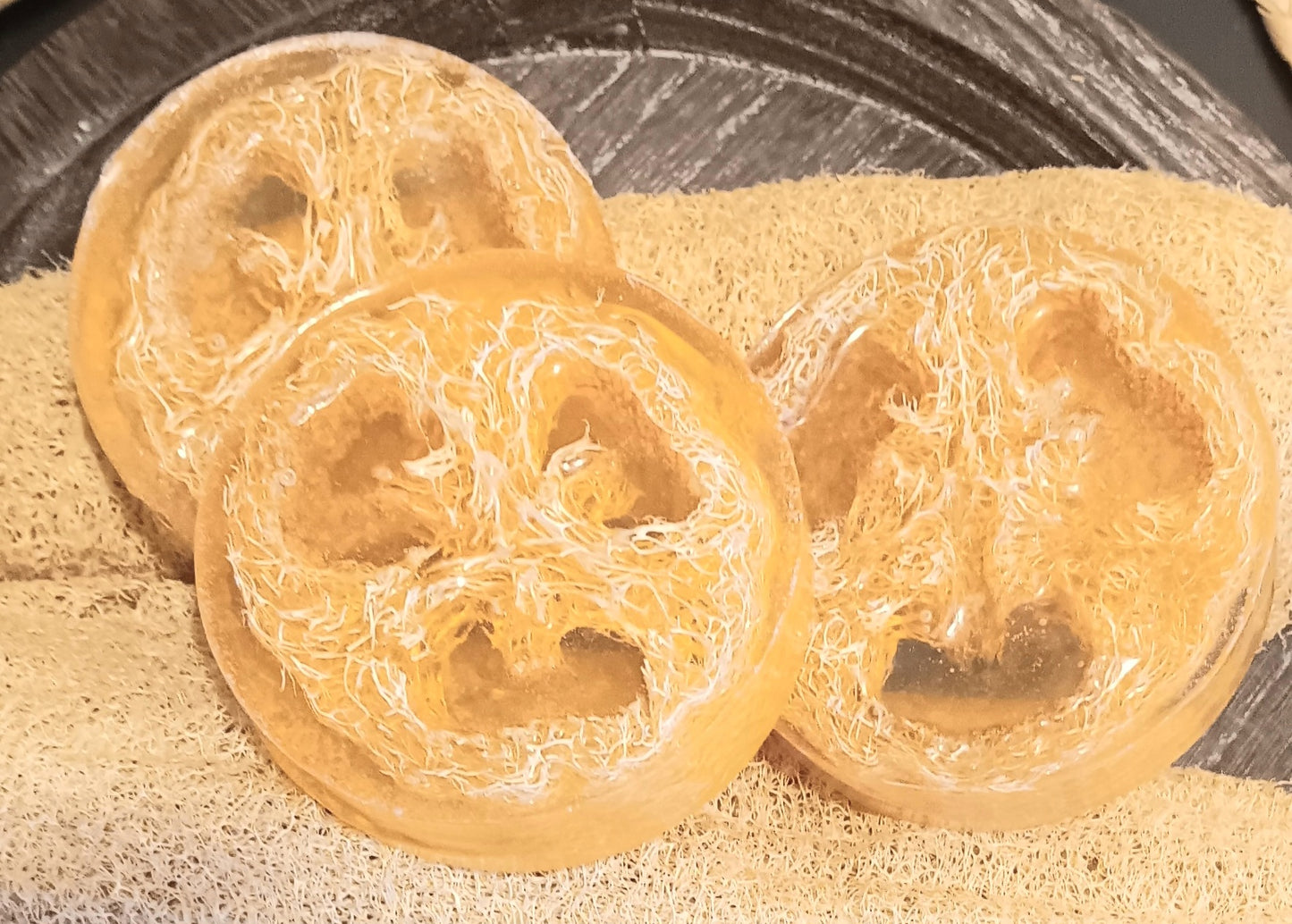 Peach Nectar Loofah Soap