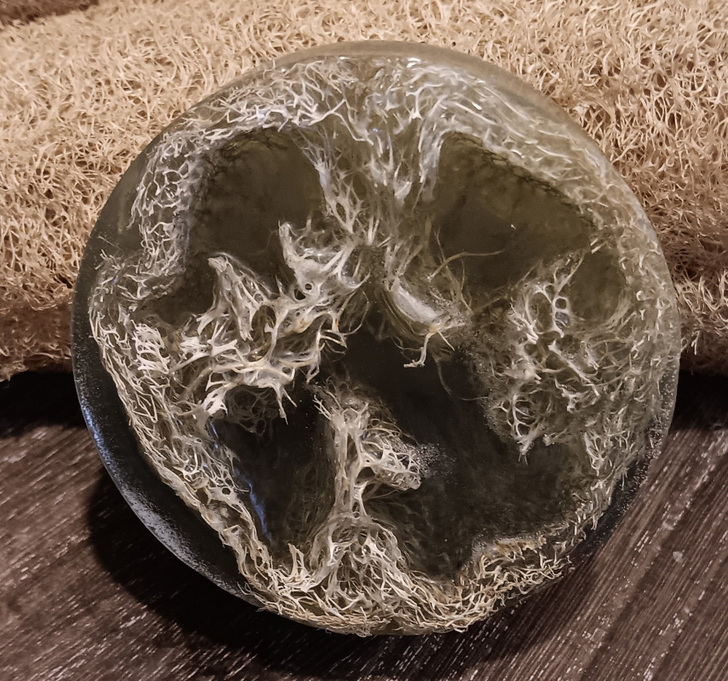 Basil Sage & Mint Loofah Soap