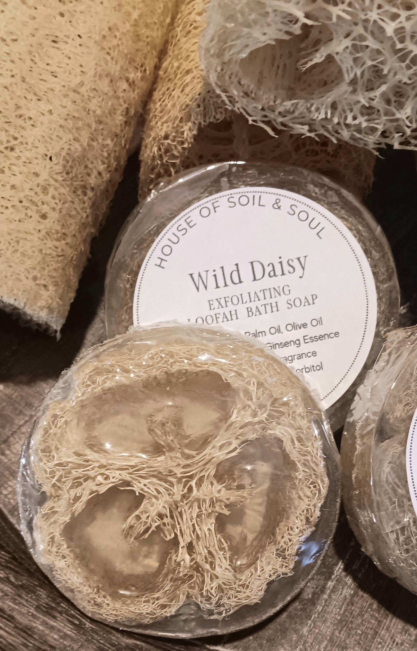 Wild Daisy Loofah Soap