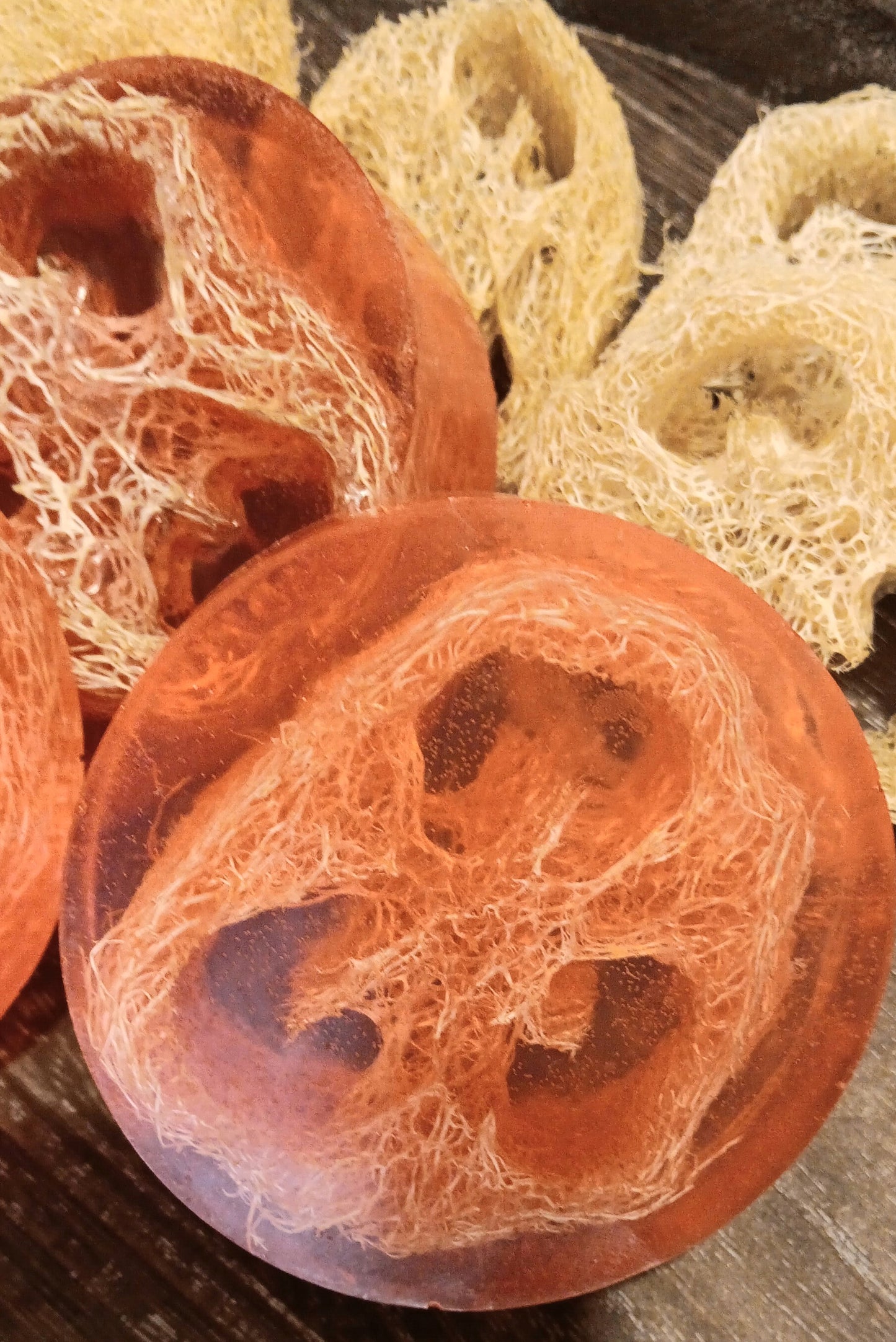 Wild Strawberry Loofah Soap