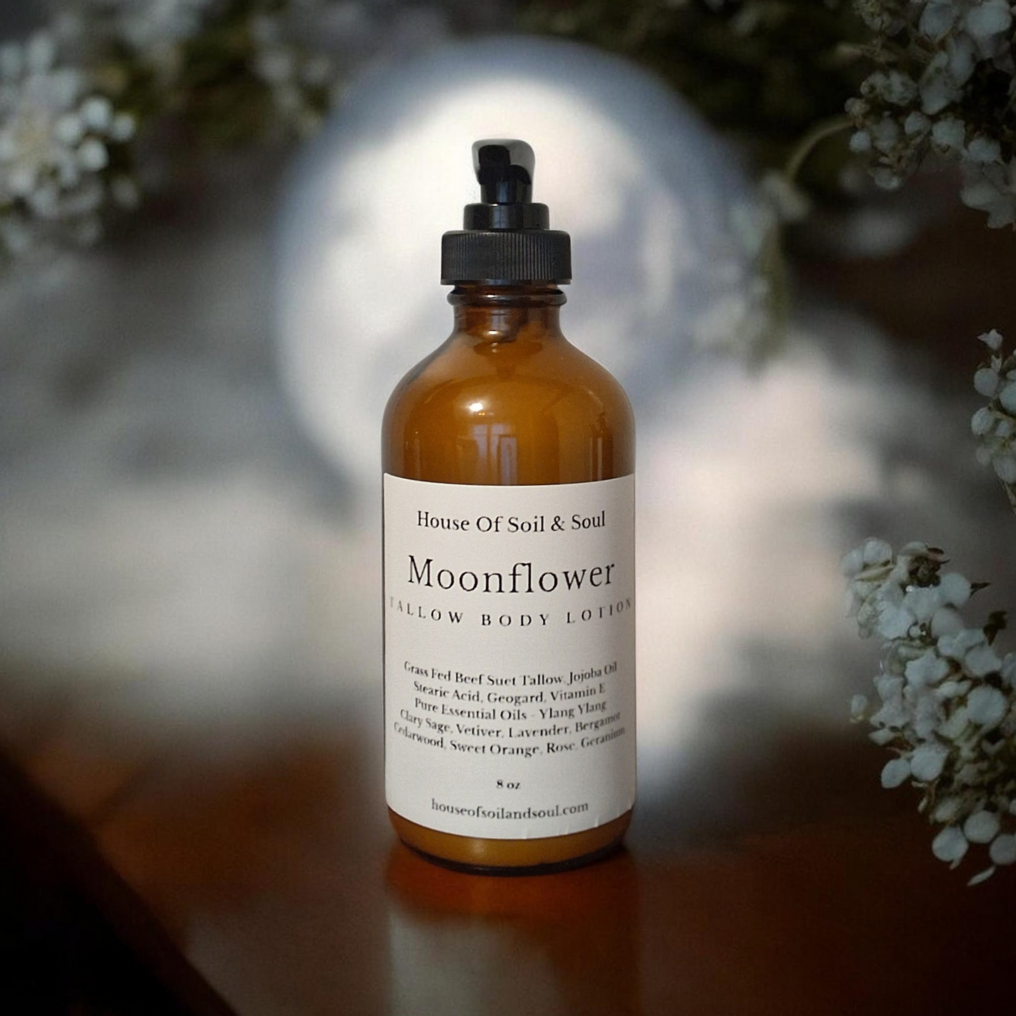 Moonflower Tallow Body Lotion