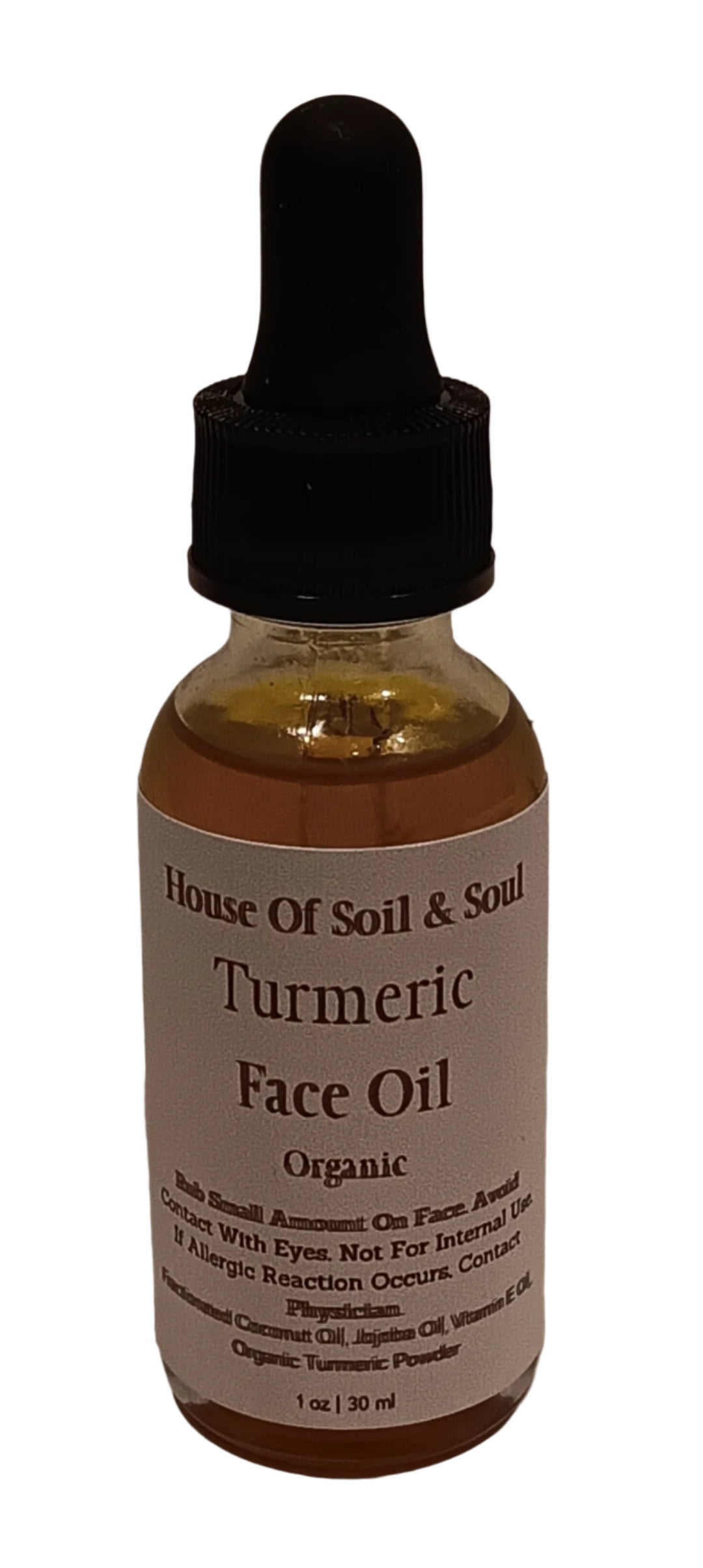 Organic Turmeric Face Oil - Glowing Skin