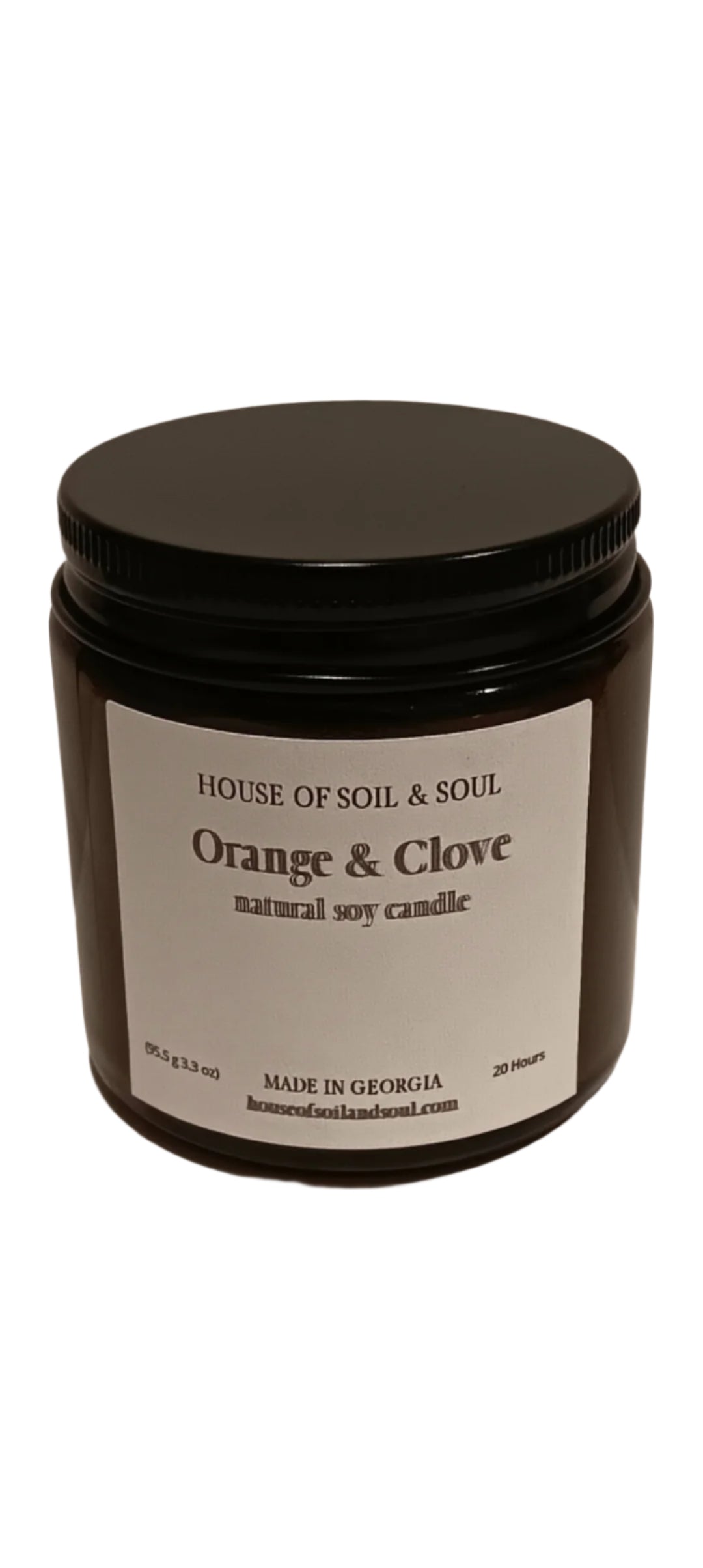 Orange & Clove Natural Soy Candle