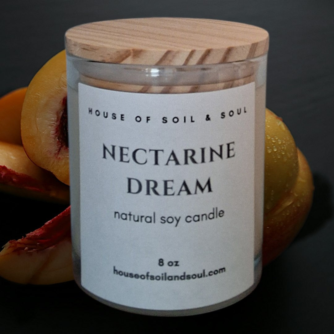 Nectarine Dream Natural Soy Candle