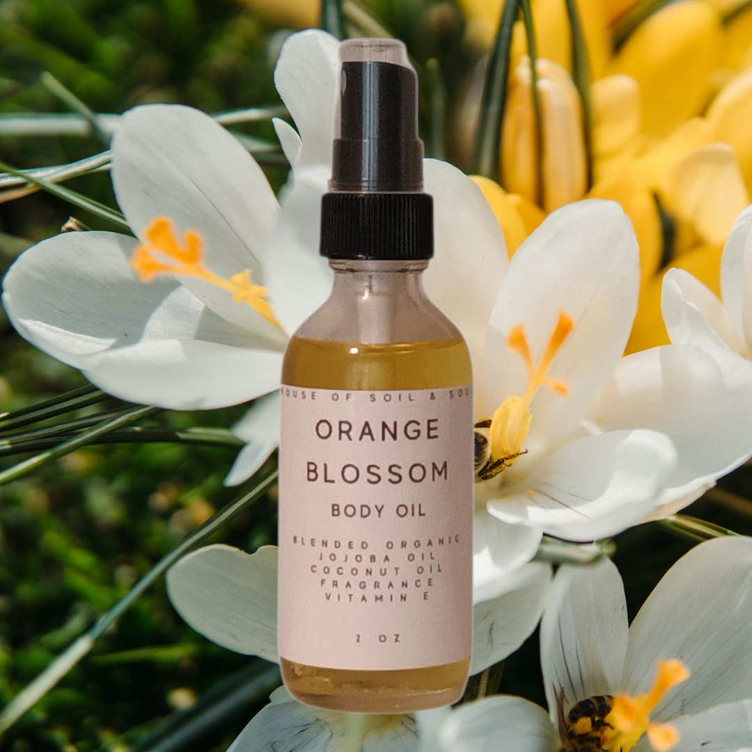Orange Blossom Body Oil Spray