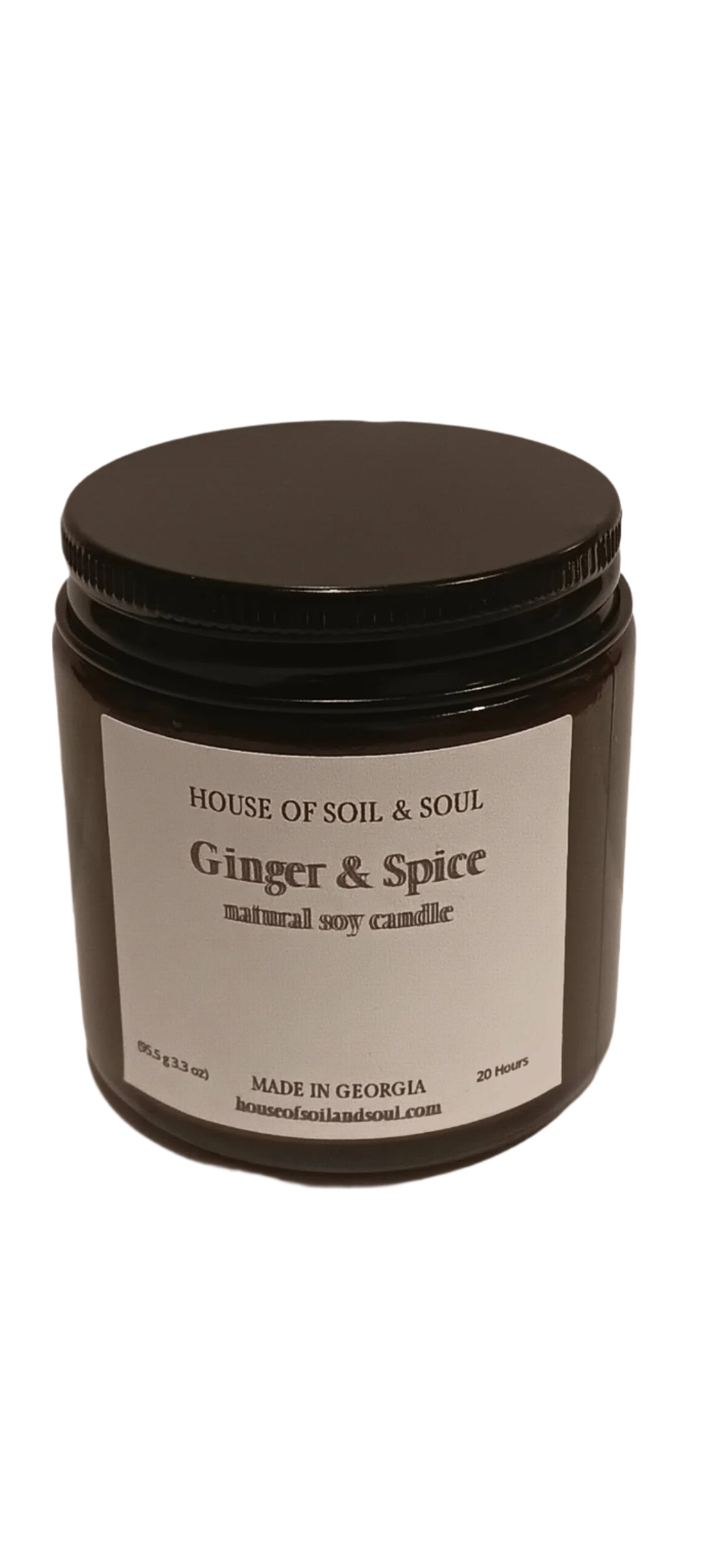 Ginger & Spice Natural Soy Candle