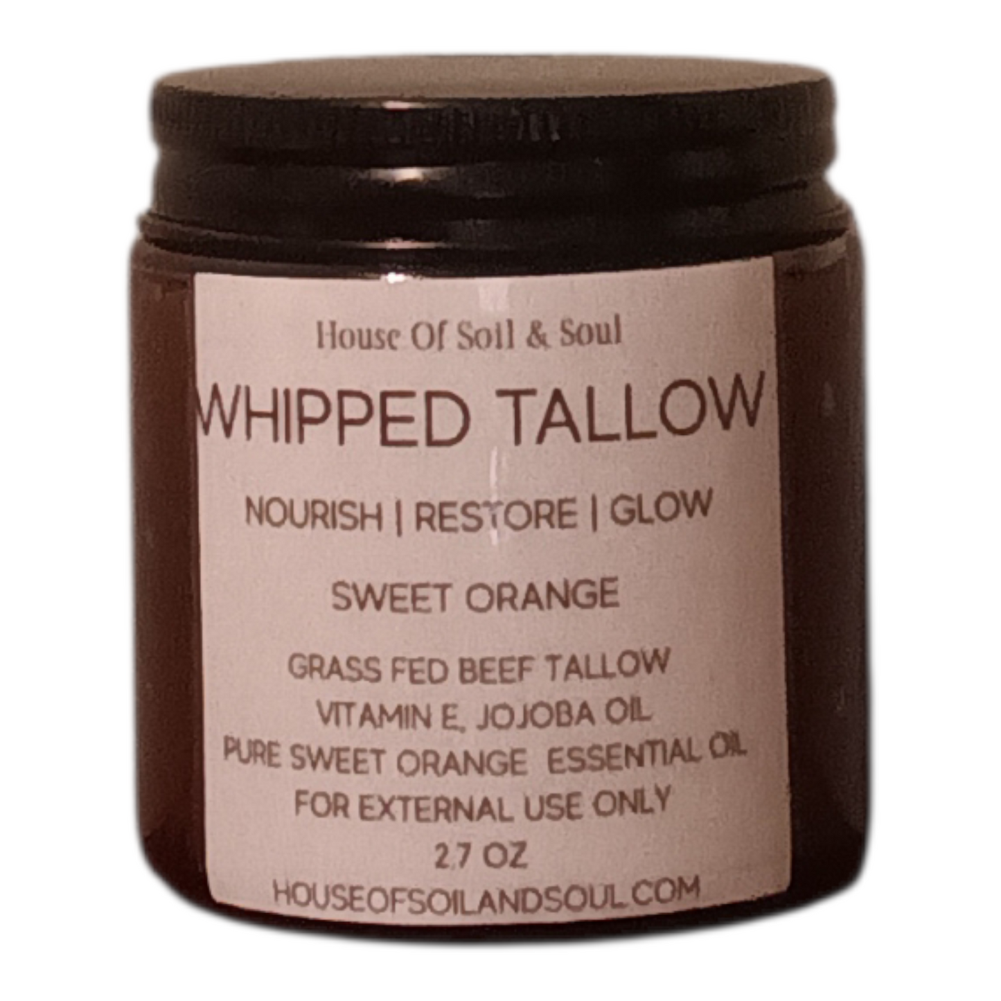 Sweet Orange Whipped Body Tallow
