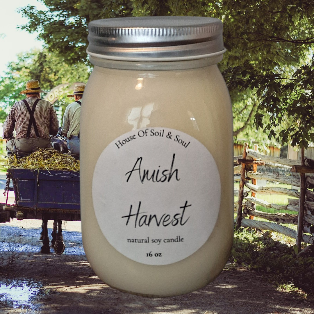 Amish Harvest Farmhouse Candle