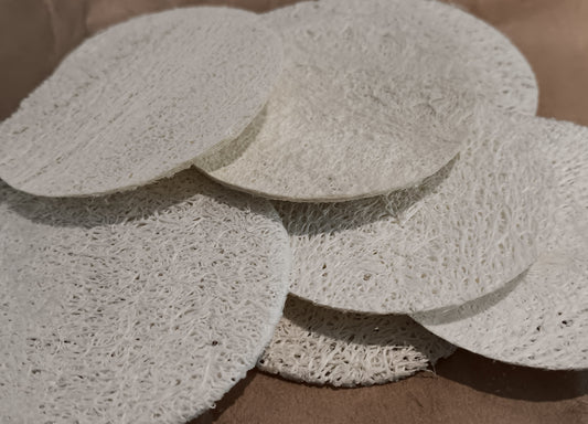 Natural Loofah Exfoliating Facial Discs