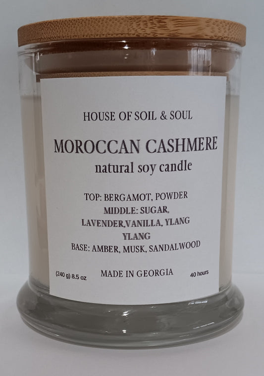 Moroccan Cashmere Natural Soy Candle