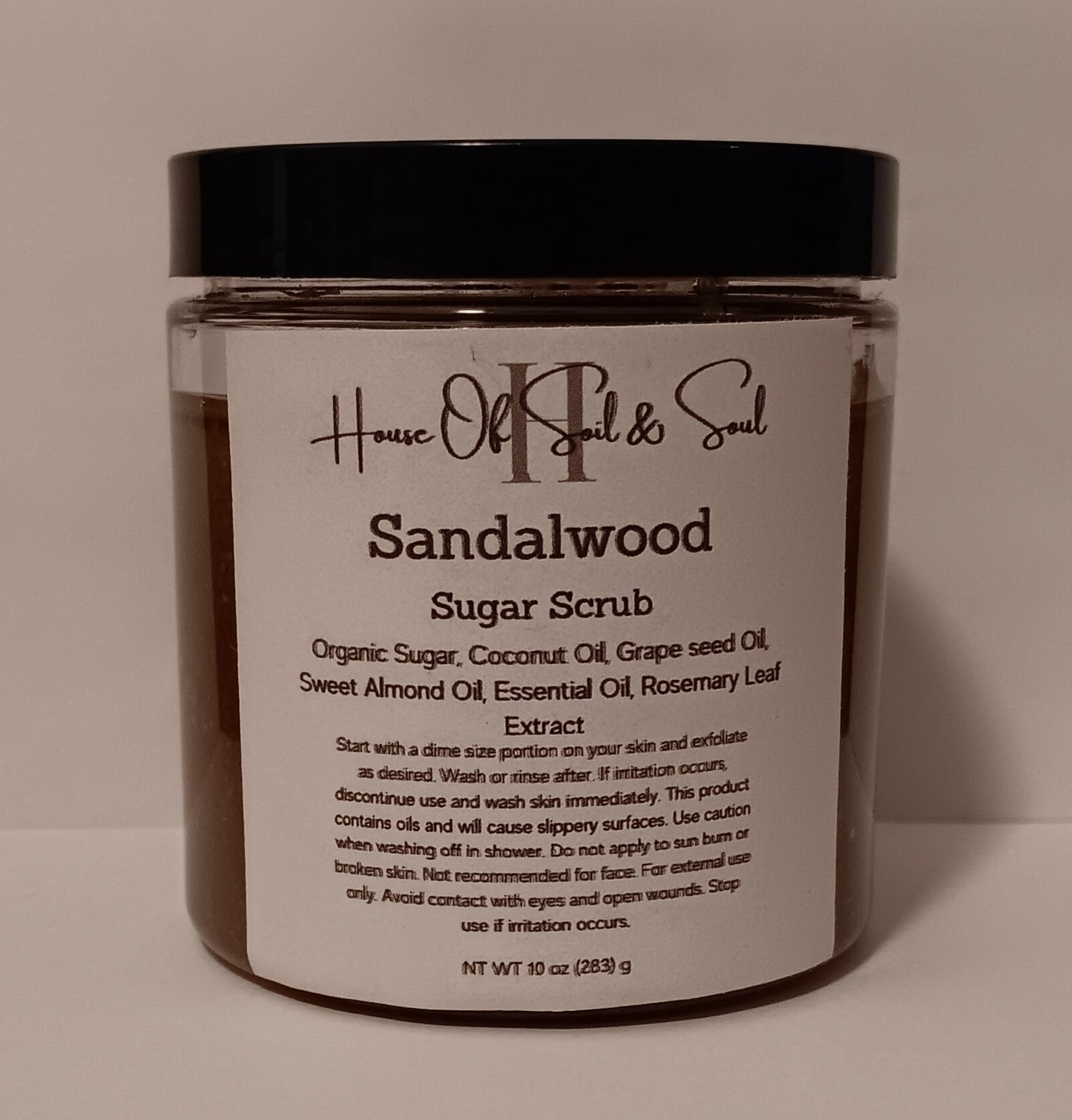 Sandalwood Organic Sugar Scrub