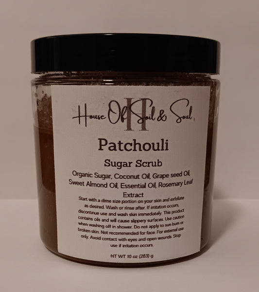 Patchouli Organic Sugar Scrub