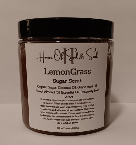 LemonGrass Organic Sugar Scrub