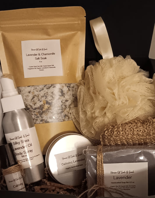 Lavender Bliss Self Care And Pampering Gift Box