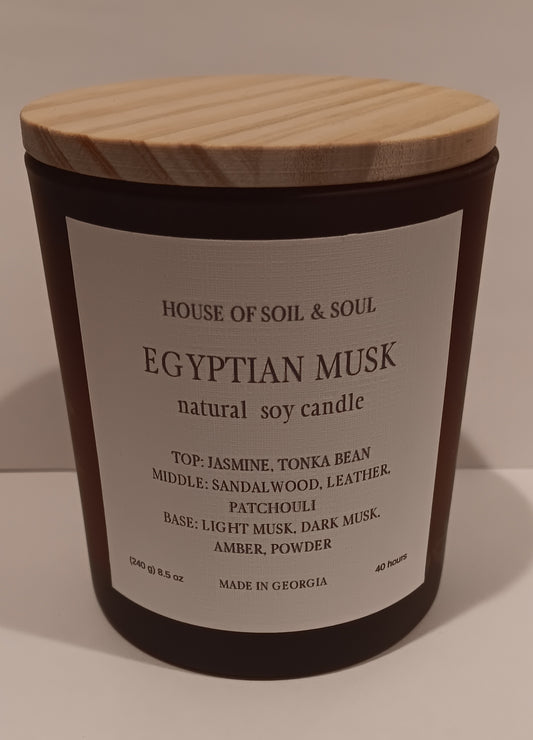 Egyptian Musk Natural Soy Candle