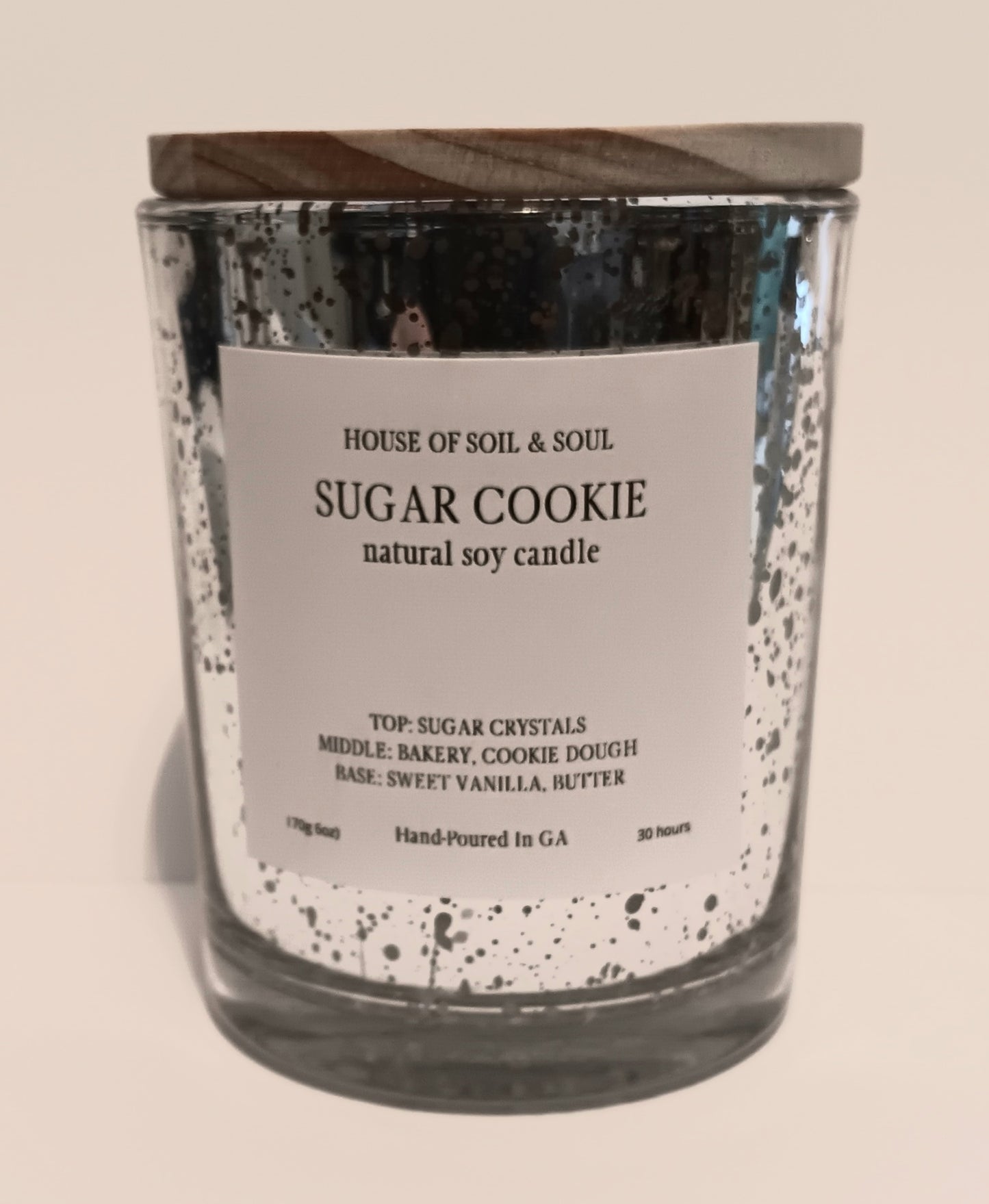 Sugar Cookie Natural Soy Candle