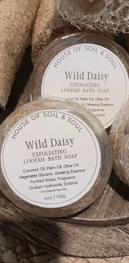 Wild Daisy Loofah Soap