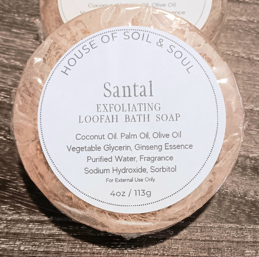 Santal Loofah Soap
