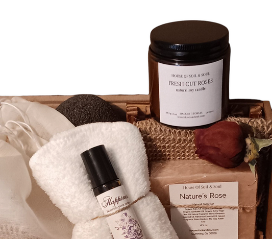Natural Rose Spa Box