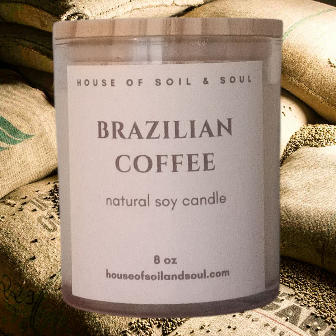 Brazilian Coffee Natural Soy Candle