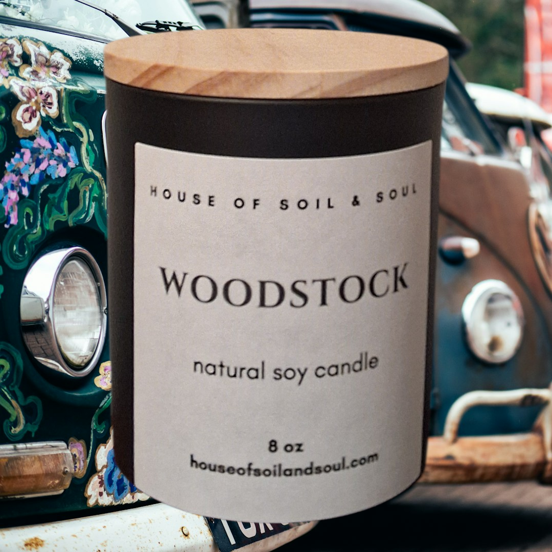 Woodstock Natural Soy Candle