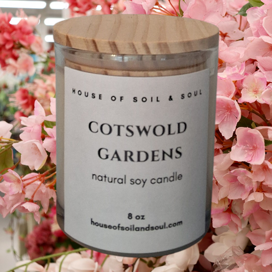 Cotswold Gardens Natural Soy Candle