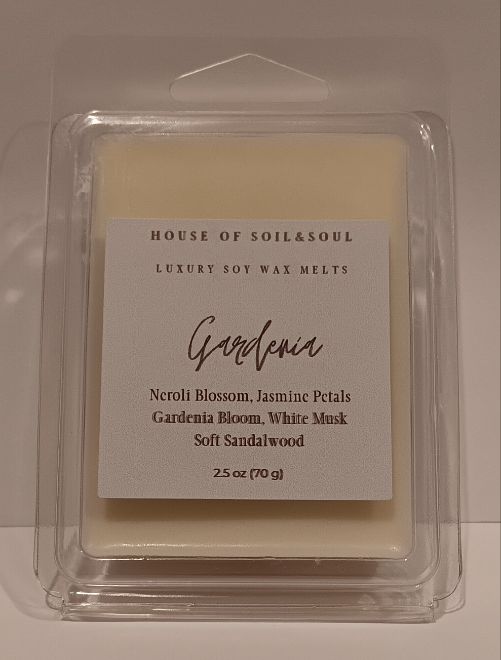 Gardenia Natural Soy Wax Melts