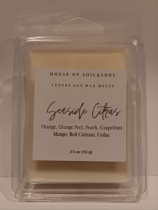 Seaside Citrus Natural Soy Wax Melts