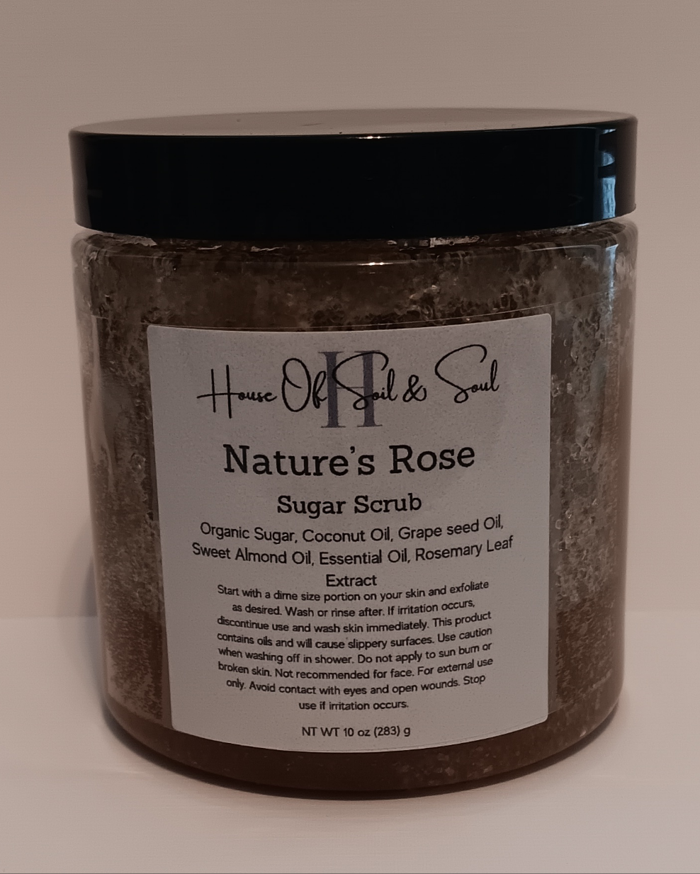 Natures Rose Organic Sugar Scrub