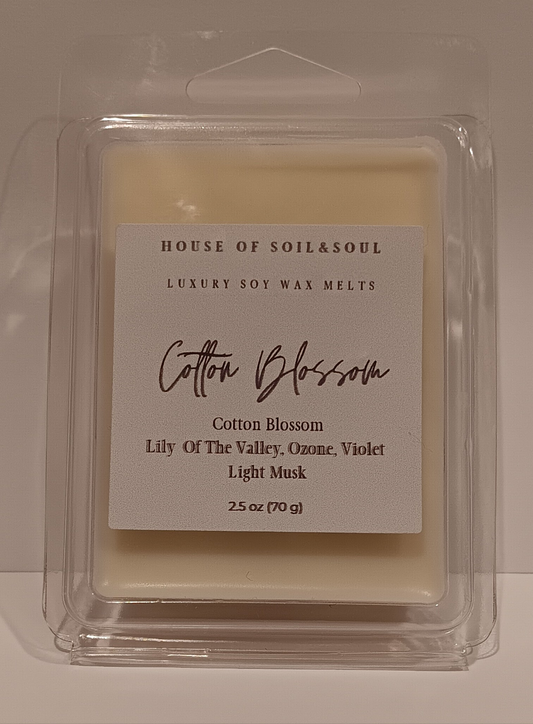 Cotton Blossom Natural Soy Wax Melts