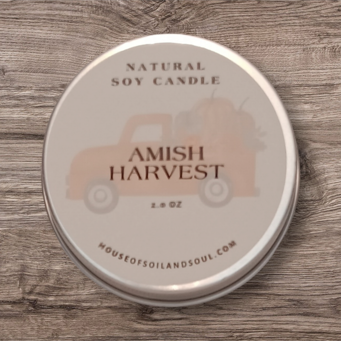 Amish Harvest Natural Soy Candle