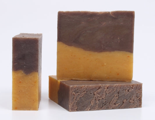 Chocolate Orange All Natural Vegan Handcrafted Bath Bar