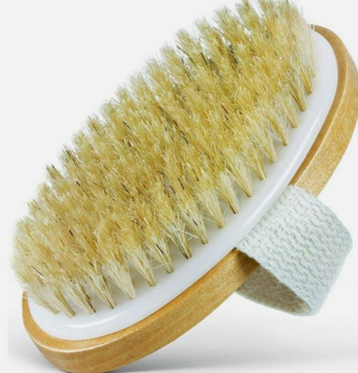 Natural Boar Hair Body Brush