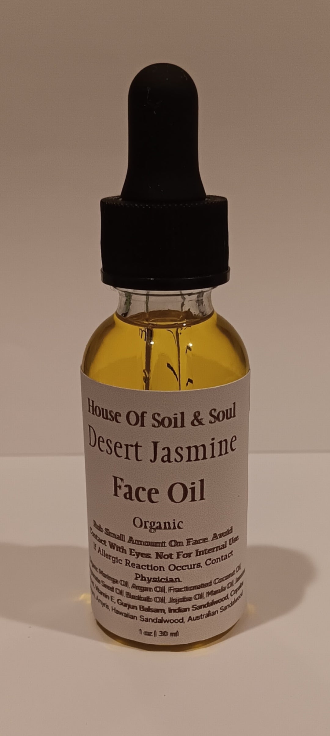 Natural Desert Jasmine Face Oil - Replenish Dry Mature Skin