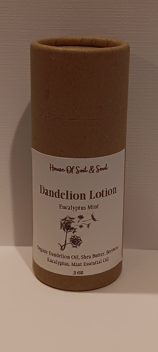 Eucalyptus Mint Dandelion Lotion