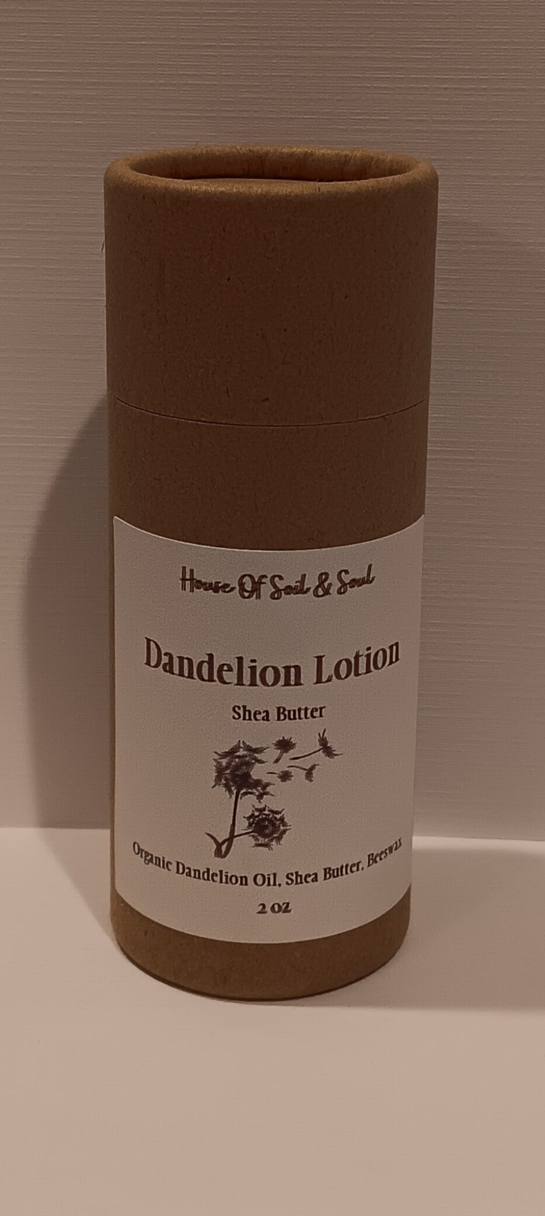 Shea Butter Dandelion Lotion