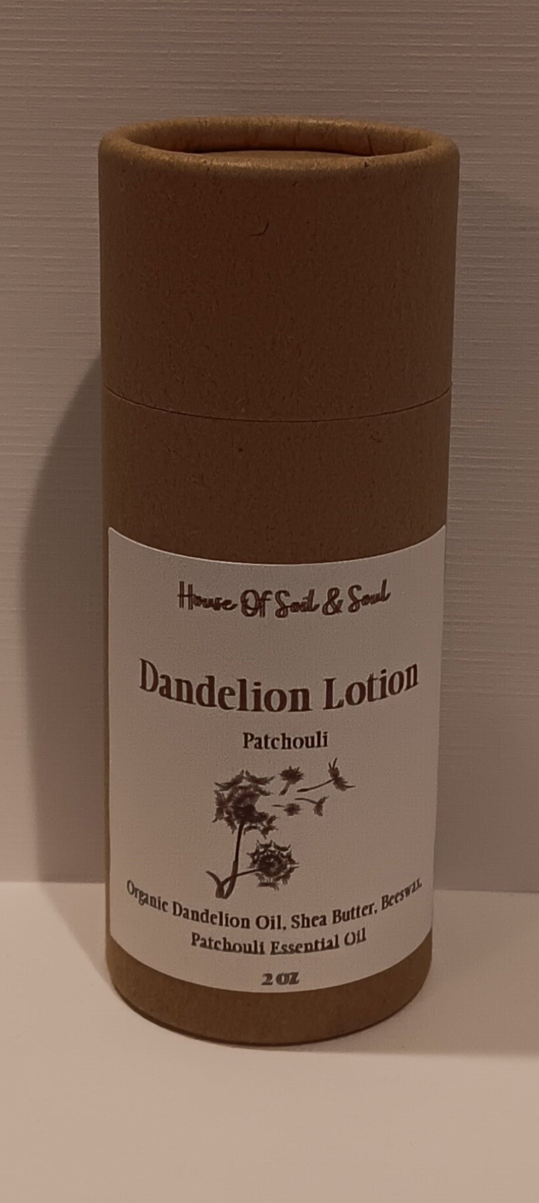 Patchouli Dandelion Lotion