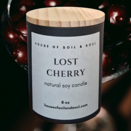 Lost Cherry Natural Soy Candle
