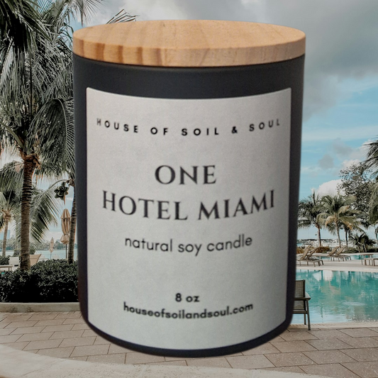 One Hotel Miami Natural Soy Candle