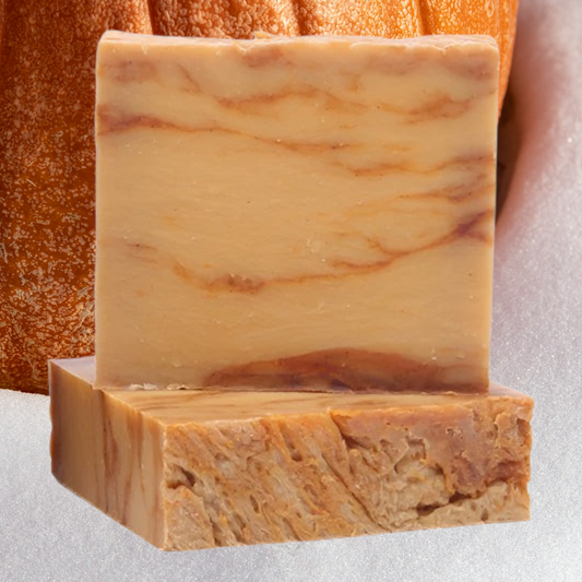 Pumpkin Crunch Cake All Natural Vegan Bath Bar