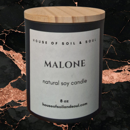 Malone Natural Soy Candle