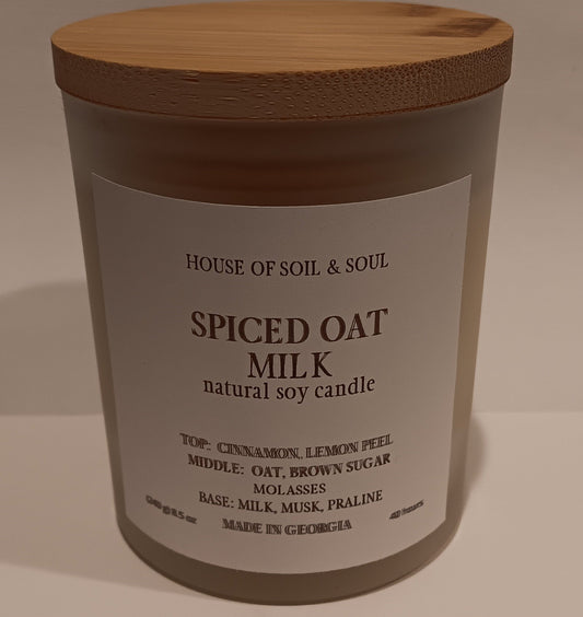 Spiced Oat Milk Natural Soy Candle