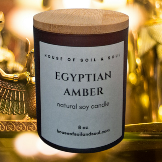 Egyptian Amber Natural Soy Candle