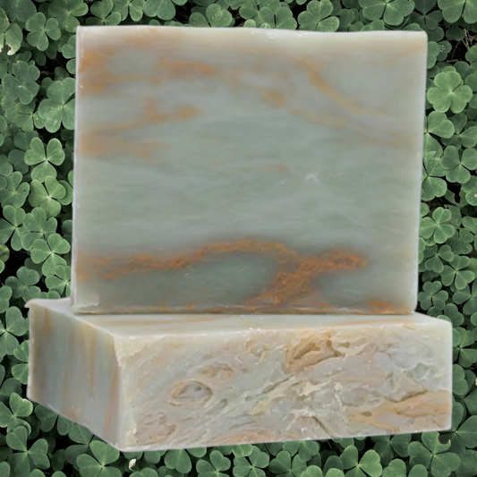 Green Clover Field All Natural Vegan Bath Bar